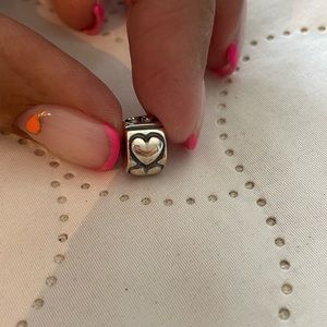 Pandora 20th Anniversary Heart Clip Charm